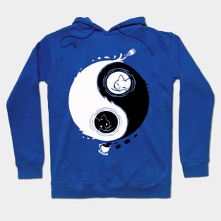 Ying Yang Coffee and Milk Hoodie